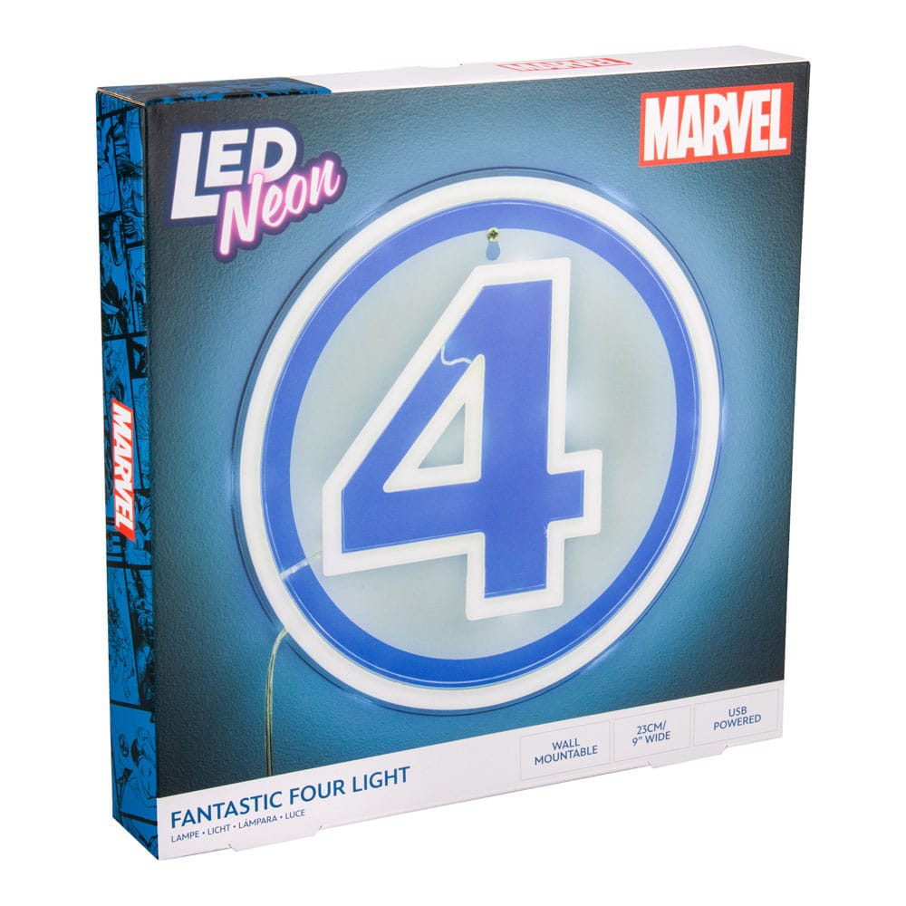 Fantastic Four LED Wandleuchte Logo Neon