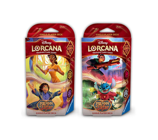 Disney Lorcana TCG Reign of Jafar Starter Decks Display (8) *Englische Edition*