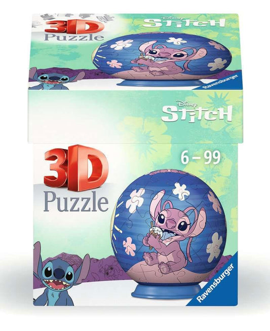 Disney Stitch 3D Puzzle-Ball Angel (55 Teile)