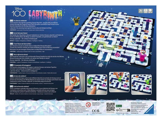 Disney Brettspiel Labyrinth 100th Anniversary