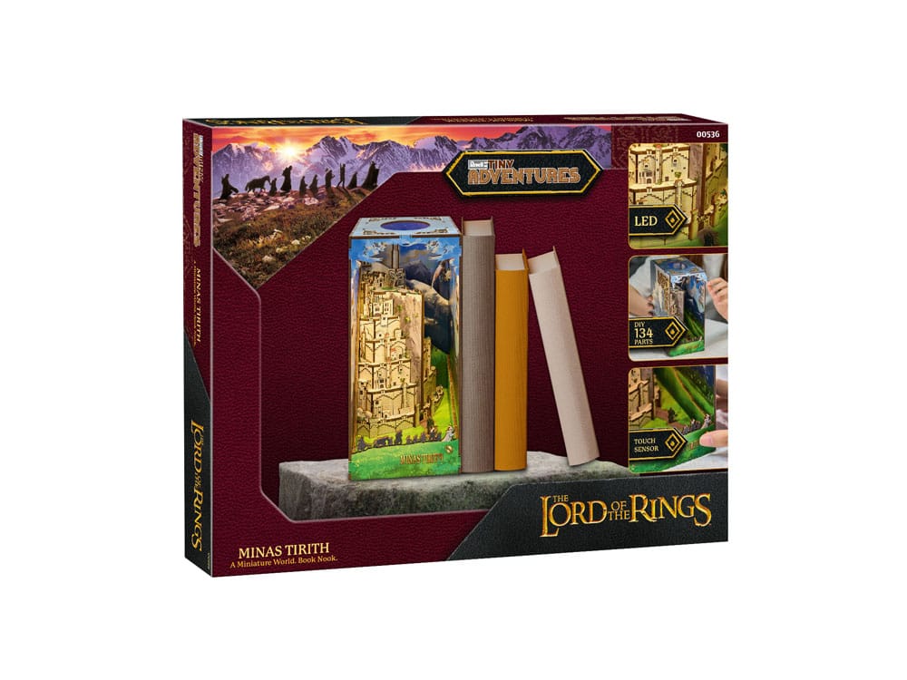 Der Herr der Ringe Tiny Adventures Book Nook Mini-Diorama Minas Tirith 23 cm