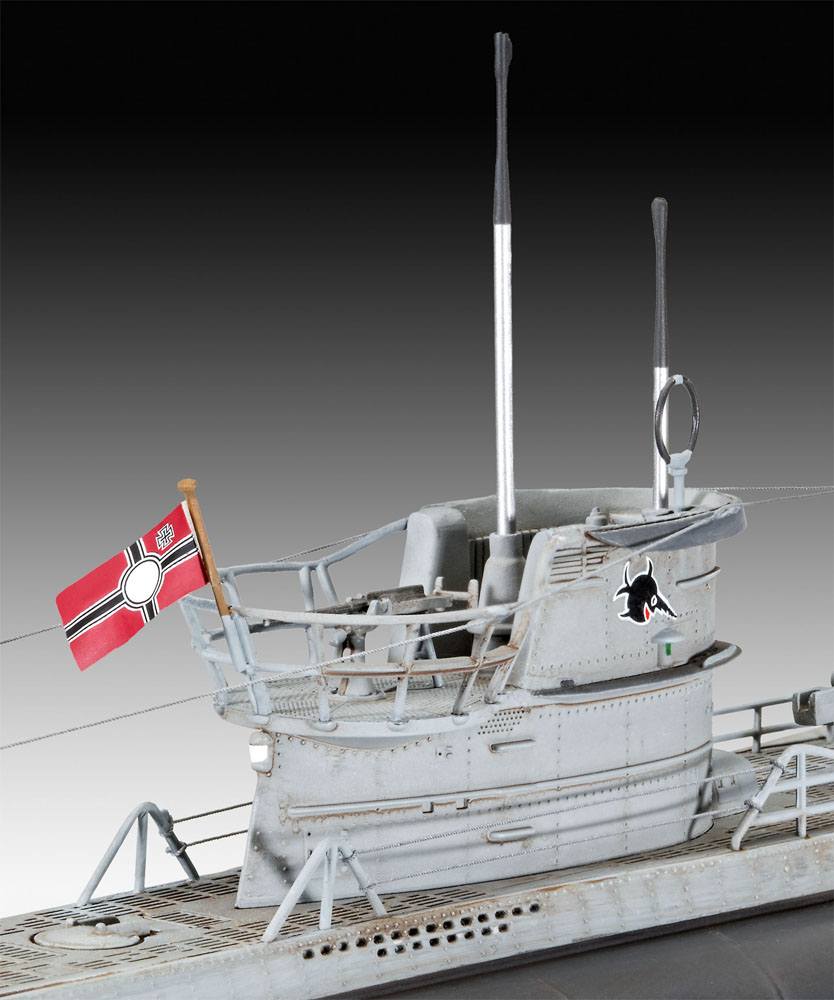 Das Boot Modellbausatz Geschenk-Set 1/144 U-Boot U96 Typ VII C 40th Anniversary 46 cm