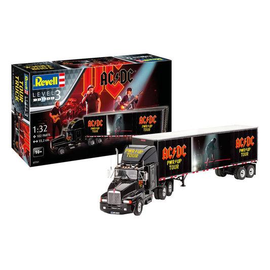 AC/DC Modellbausatz Tour Truck & Trailer 55 cm