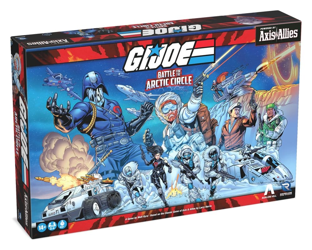 G.I. Joe Brettspiel Battle for the Arctic Circle powered by Axis & Allies *Englische Version*