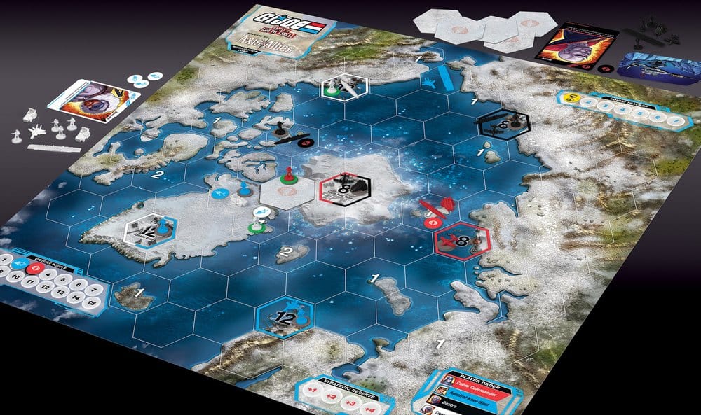 G.I. Joe Brettspiel Battle for the Arctic Circle powered by Axis & Allies *Englische Version*