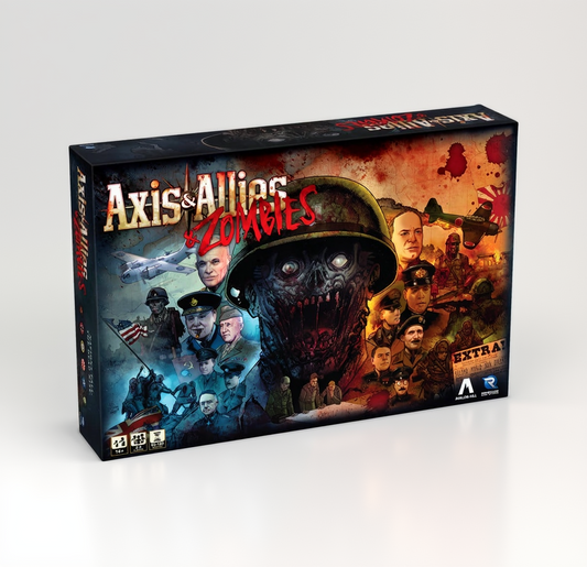 Avalon Hill Brettspiel Axis & Allies & Zombies *Englische Version*