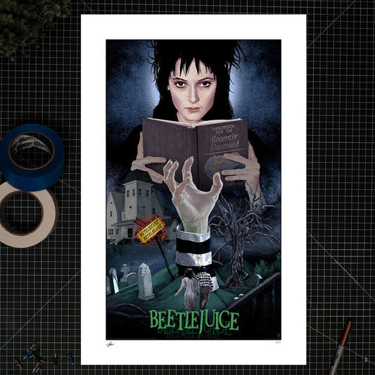 Beetlejuice Kunstdruck Beetlejuice, Beetlejuice, Beetlejuice! 41 x 61 cm - ungerahmt
