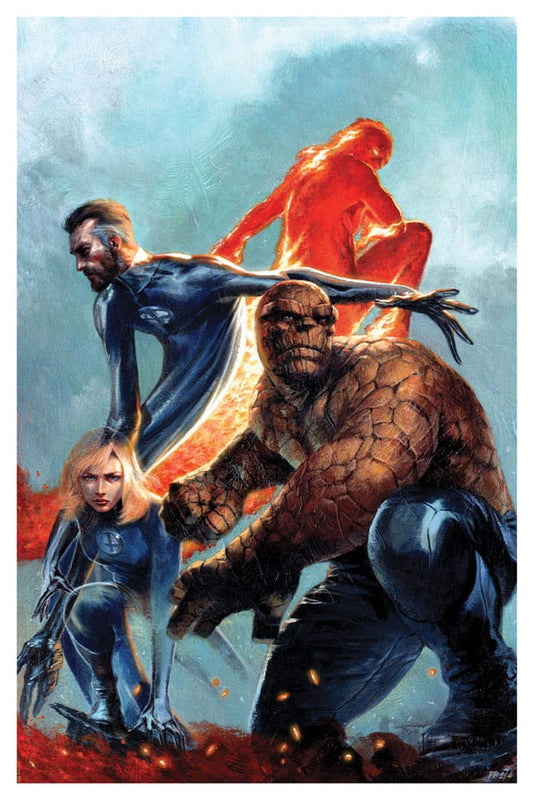 Marvel Kunstdruck The Fantastic Four 41 x 61 cm - ungerahmt