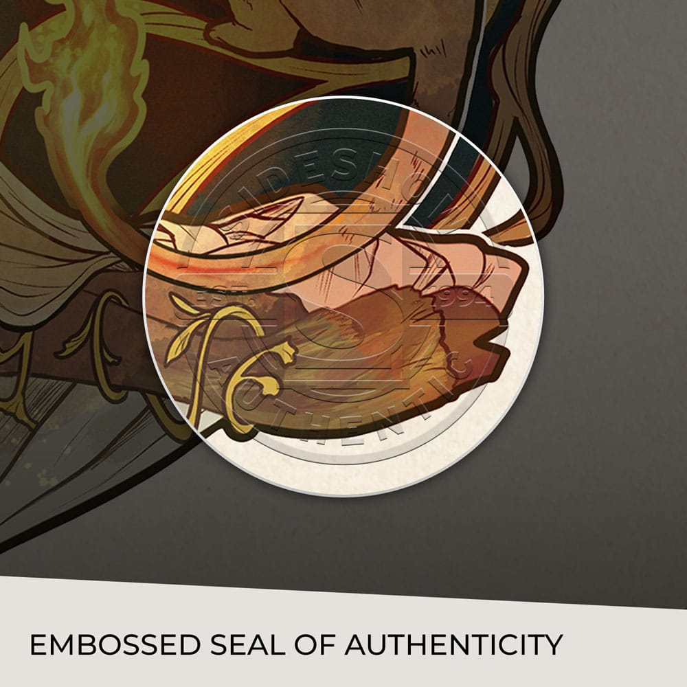 Critical Role Kunstdruck Ashley Johnson: 10th Anniversary Art Nouveau Illustrations 46 x 28 cm - ungerahmt