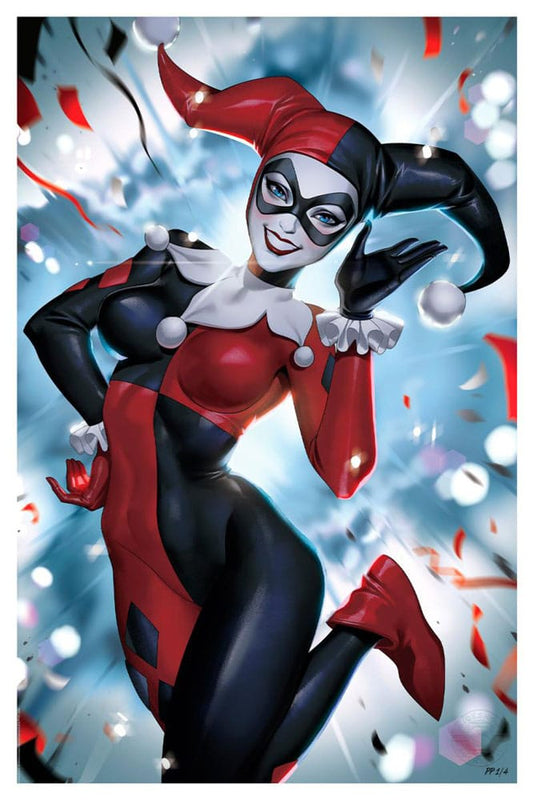 DC Comics Kunstdruck Harley Quinn 41 x 61 cm - ungerahmt