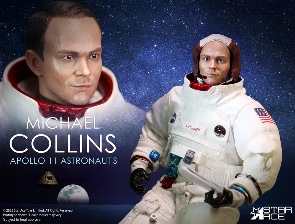 NASA Apollo 11 Actionfigur 1/6 Michael Collins 30 cm