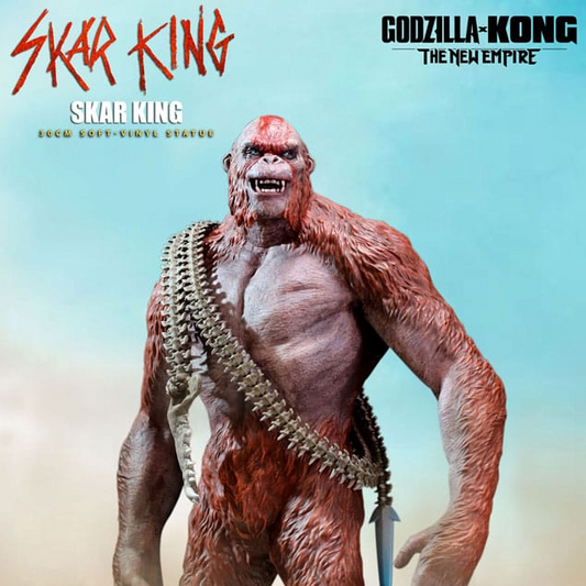 Godzilla vs. Kong: The New Empire Soft Vinyl Statue Skar King Unleash the Titan 30 cm