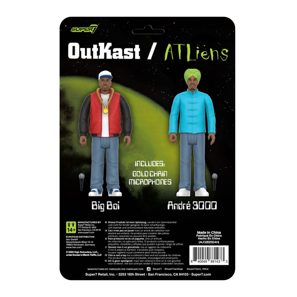 Outkast Toho ReAction Actionfigur Wave 01 OutKast 10 cm