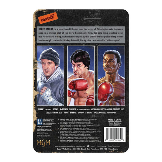 Rocky  ReAction Actionfigur Rocky Balbloa Workout 10 cm