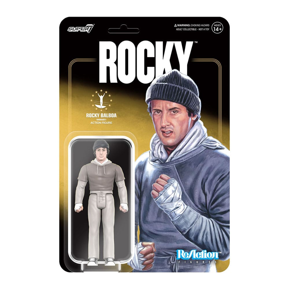 Rocky  ReAction Actionfigur Rocky Balbloa Workout 10 cm