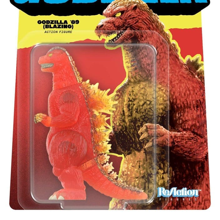 Godzilla Toho ReAction Actionfigur Godzilla - 1989 (Blazing) 10 cm