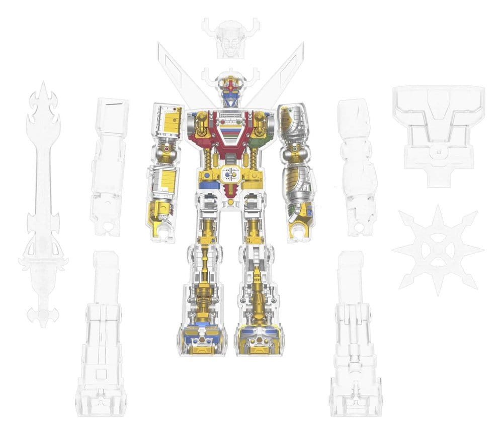 Voltron Super Cyborg Actionfigur Voltron (Clear) 35 cm