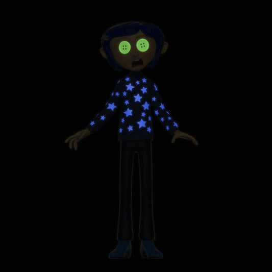 Coraline Supersize Vinyl Actionfigur Coraline (Button Eyes) 40 cm