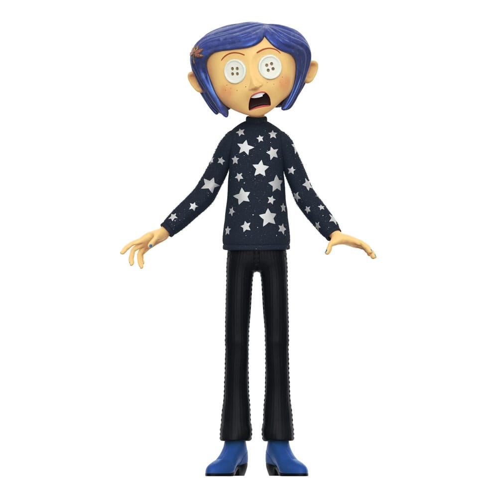 Coraline Supersize Vinyl Actionfigur Coraline (Button Eyes) 40 cm