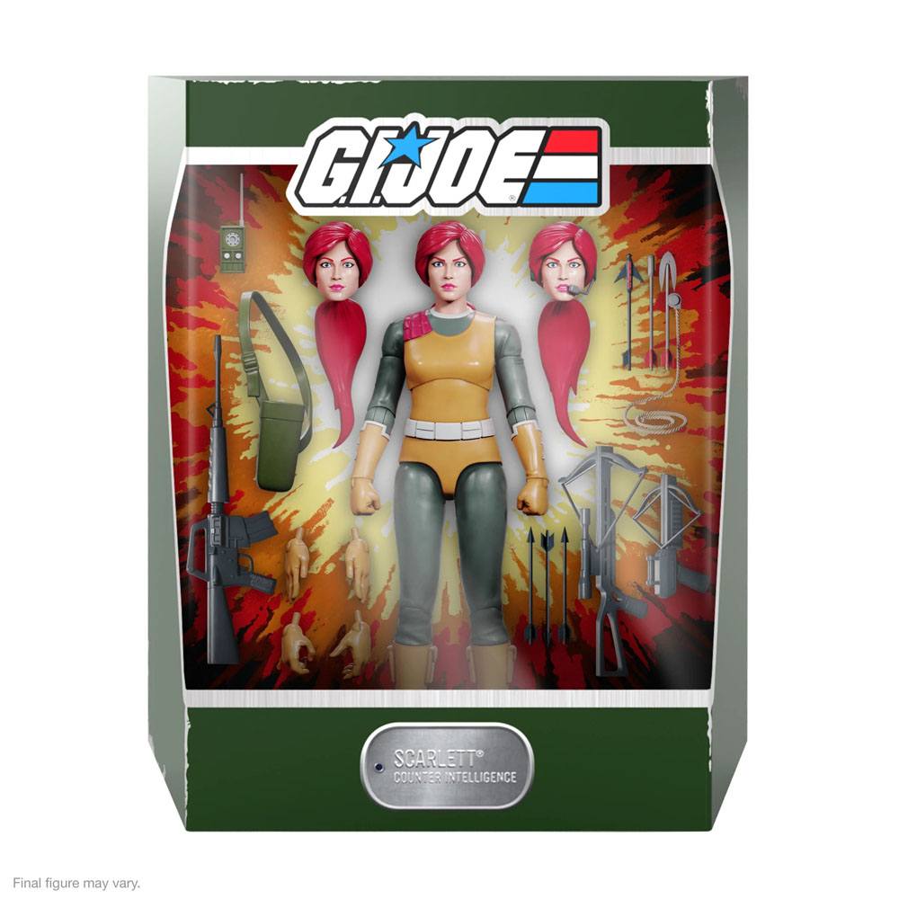 G.I. Joe Ultimates Actionfigur Scarlett 18 cm