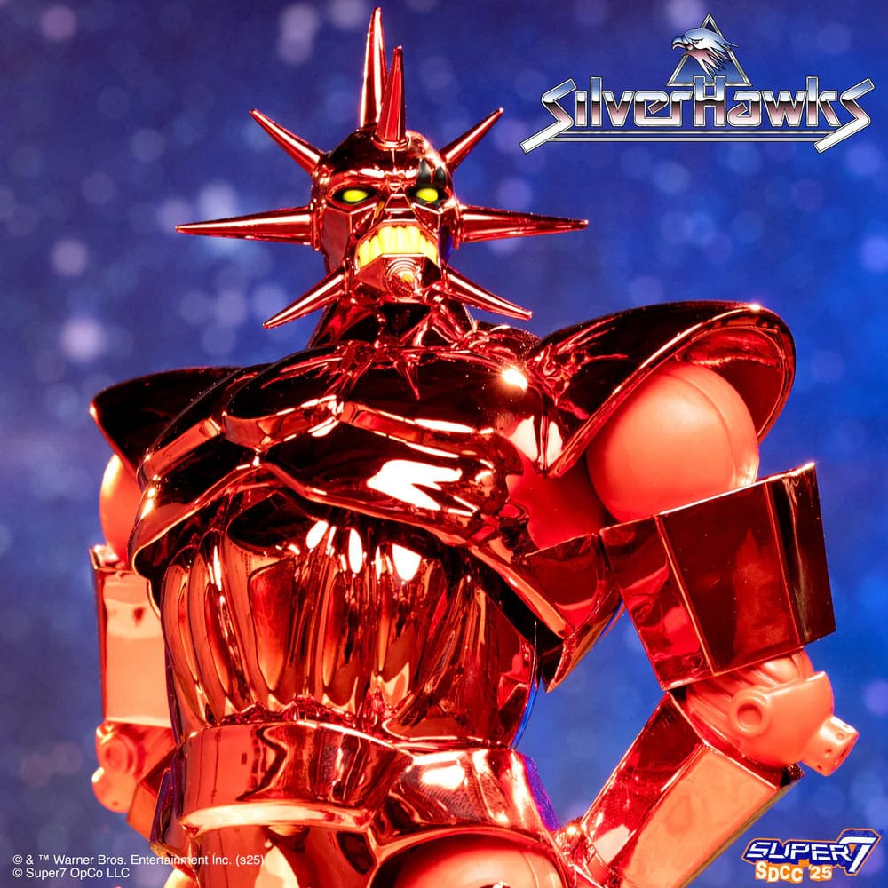 SilverHawks Ultimates Actionfigur Mon*Star Metallic Vac Metal 18 cm