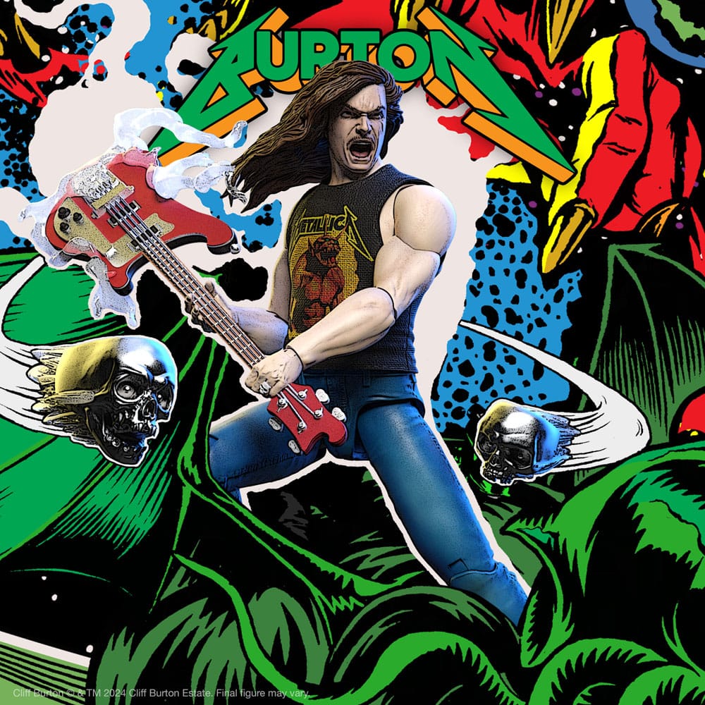 Metallica Ultimates Actionfigur Wave 2 Cliff Burton 18 cm