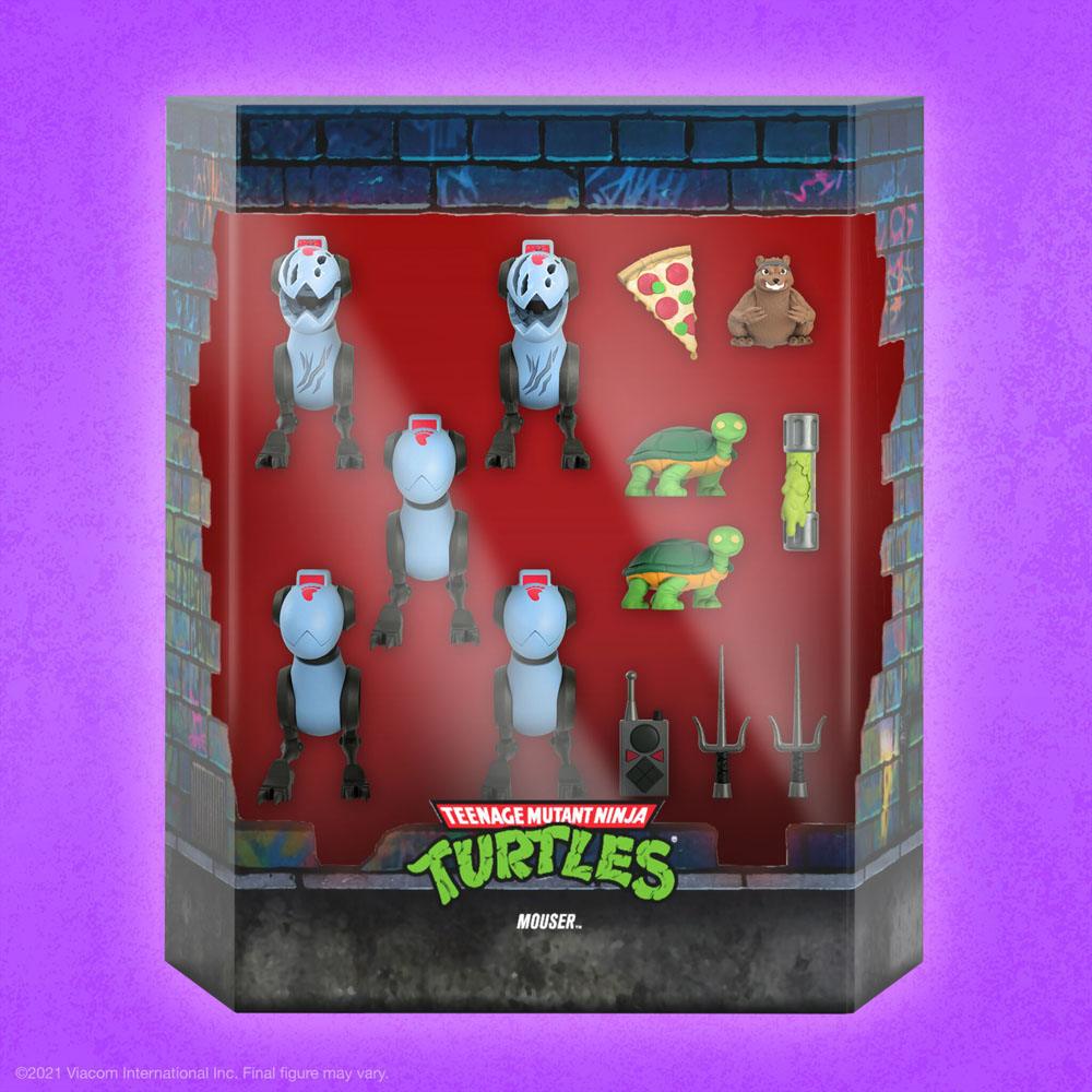 Teenage Mutant Ninja Turtles Ultimates Actionfiguren 5er-Pack Mousers 8 cm