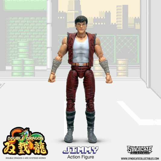 Double Dragon Deluxe Actionfigur 1/12 Jimmy 18 cm