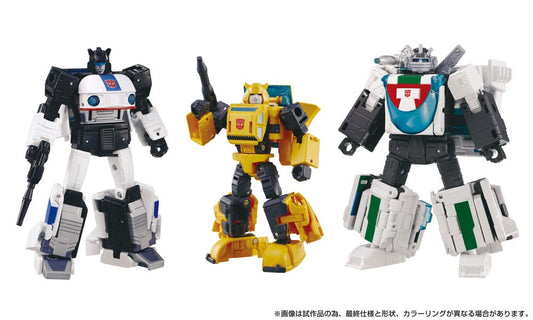 Transformers Dramatic Capture Series Actionfiguren 3er-Pack Cybertron Chase