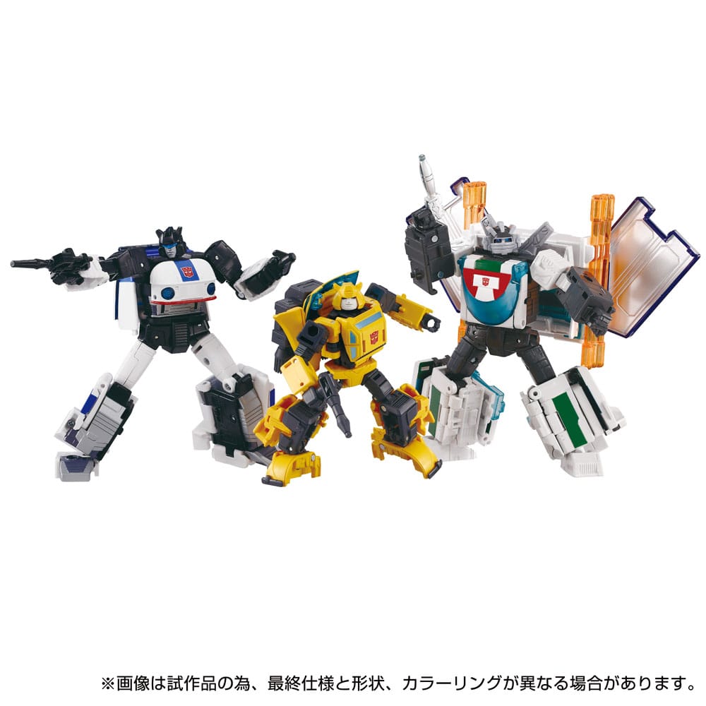 Transformers Dramatic Capture Series Actionfiguren 3er-Pack Cybertron Chase
