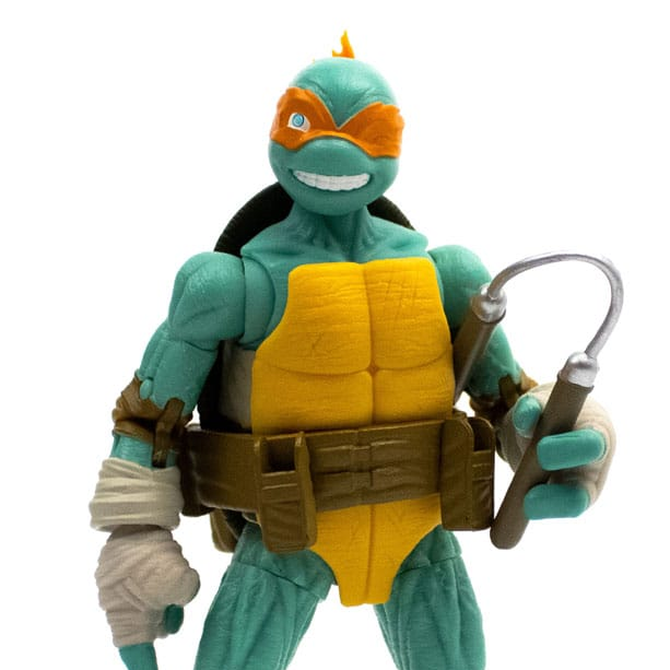 Teenage Mutant Ninja Turtles BST AXN Actionfigur Michelangelo (IDW Comics) 13 cm