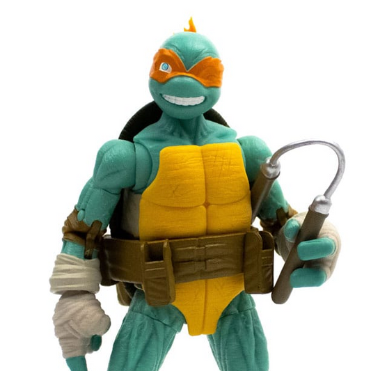 Teenage Mutant Ninja Turtles BST AXN Actionfigur Michelangelo (IDW Comics) 13 cm