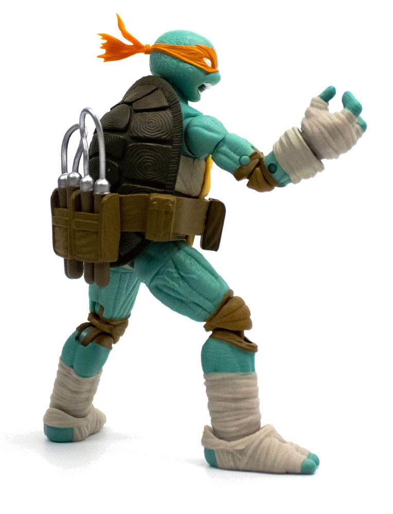 Teenage Mutant Ninja Turtles BST AXN Actionfigur Michelangelo (IDW Comics) 13 cm