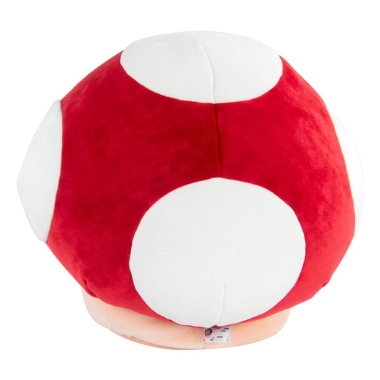Super Mario Mocchi-Mocchi Mega Plüschfigur Super-Pilz Rot 36 cm