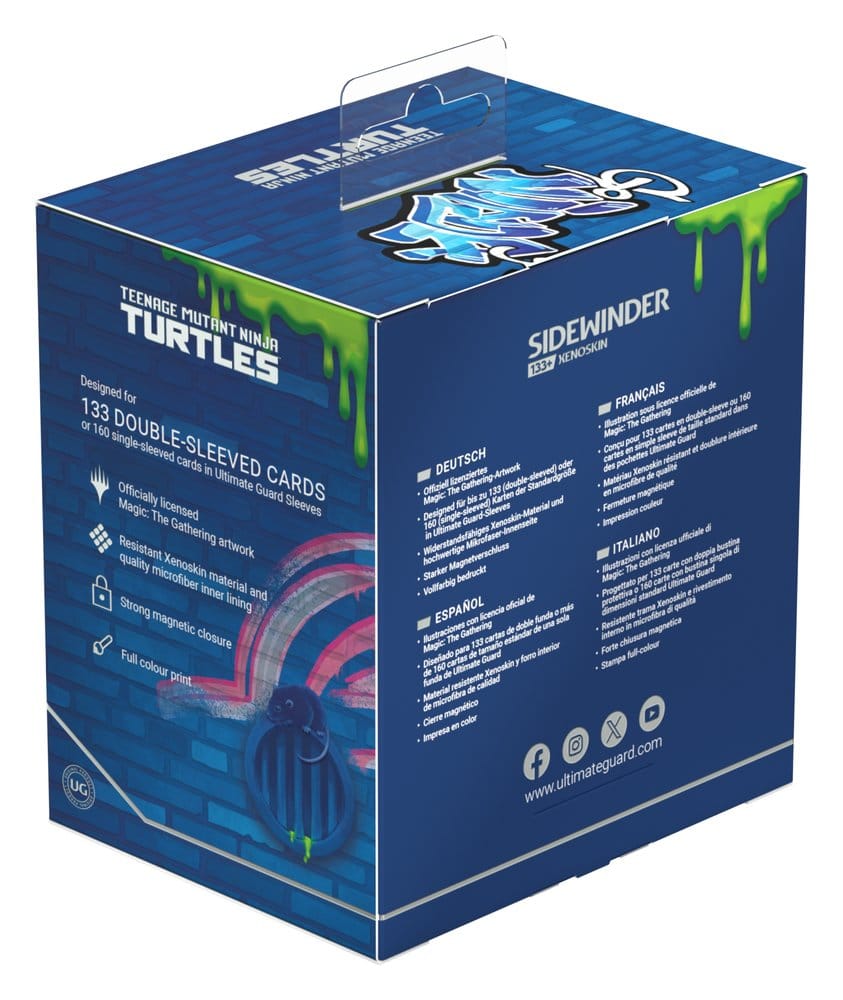 Ultimate Guard Sidewinder 133+ Xenoskin Magic: The Gathering | Teenage Mutant Ninja Turtles - Sewer Walls