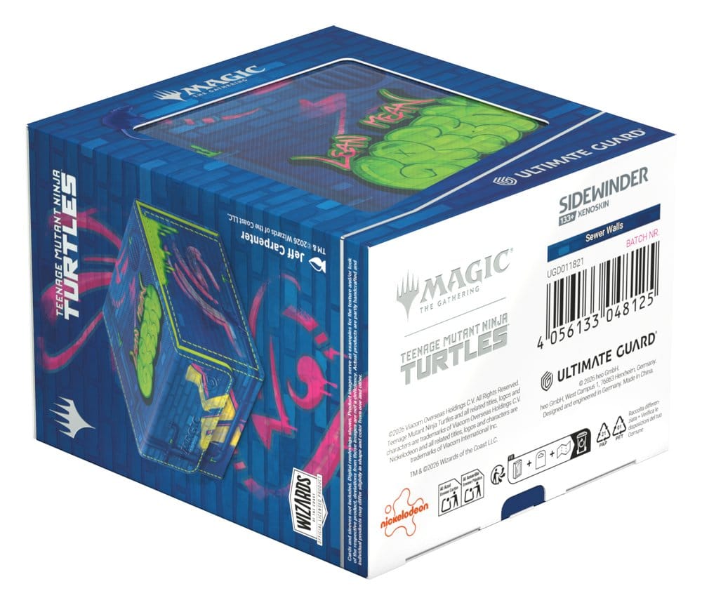 Ultimate Guard Sidewinder 133+ Xenoskin Magic: The Gathering | Teenage Mutant Ninja Turtles - Sewer Walls