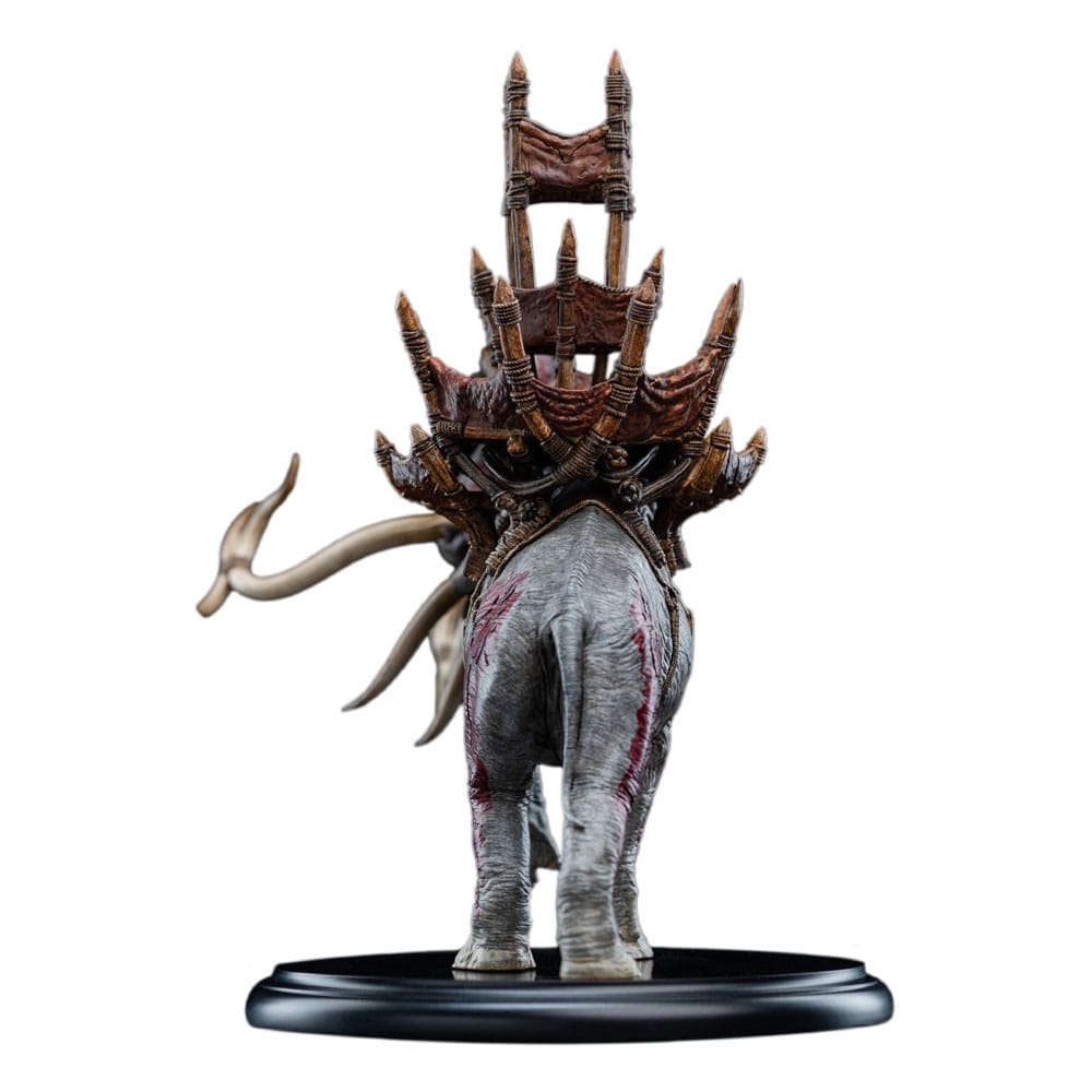 Herr der Ringe Mini Statue Mumak in Battle 17 cm