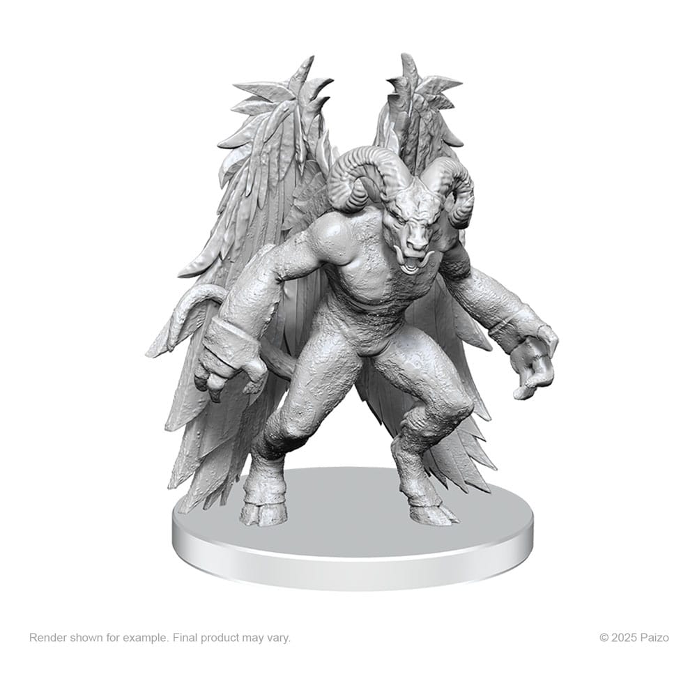 Pathfinder Deep Cuts Miniaturen unbemalt Gylou (Handmaiden Devil) & Ferrugon (Rust Devil)