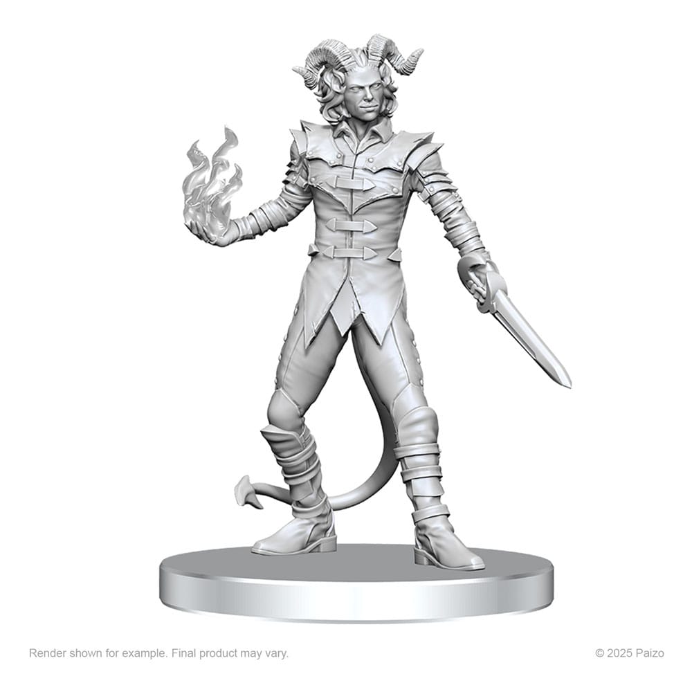 Pathfinder Deep Cuts Miniaturen unbemalt Vordine (Infantry Devil) & Pitborn Rogue