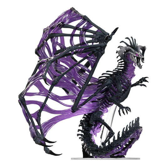 D&D Icons of the Realms Boxed Miniaturen vorbemalt Black Dracolich 30 cm