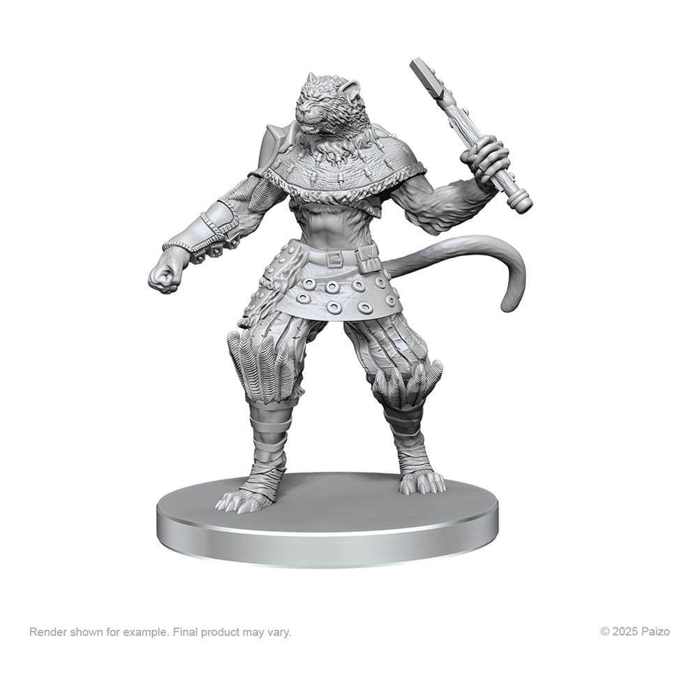 Pathfinder Deep Cuts Miniaturen unbemalt Elf Hunter & Catfolk Bandit