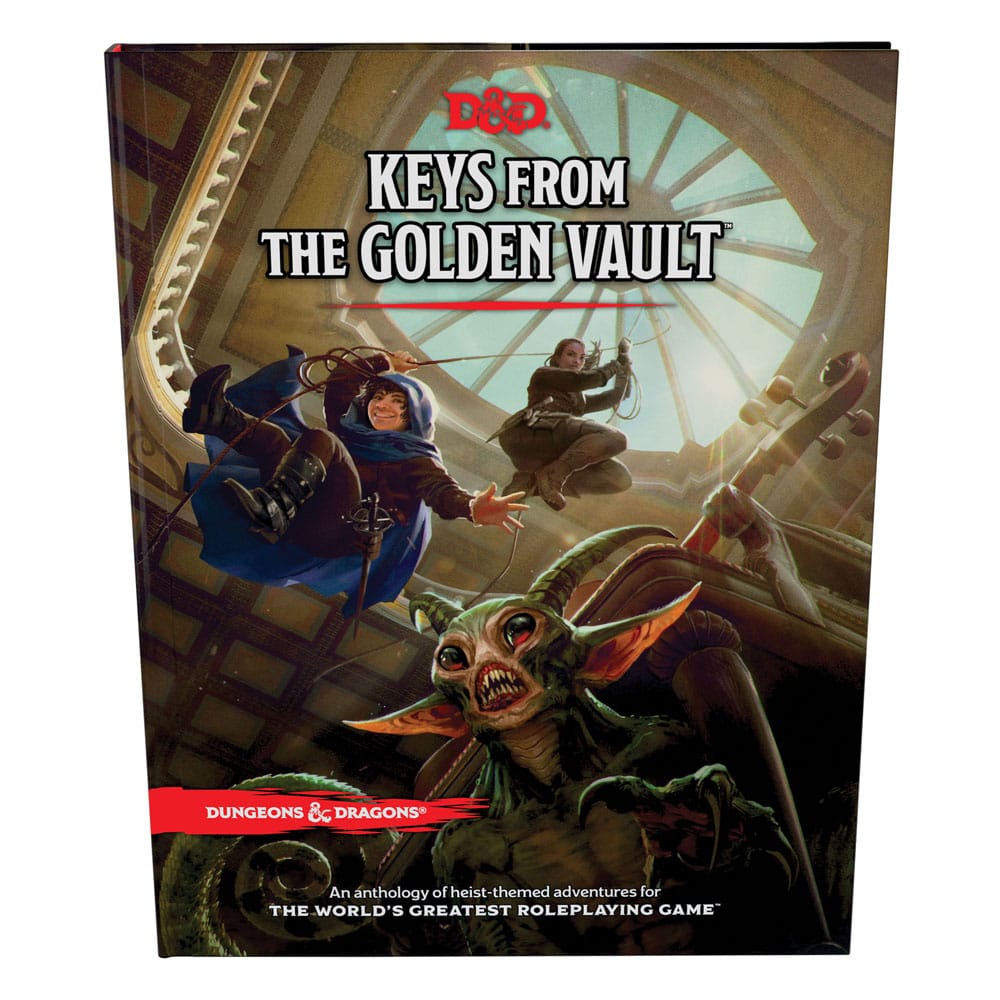 Dungeons & Dragons RPG Abenteuerbuch Keys from the Golden Vault englisch