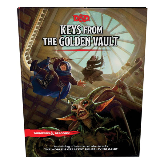 Dungeons & Dragons RPG Abenteuerbuch Keys from the Golden Vault englisch