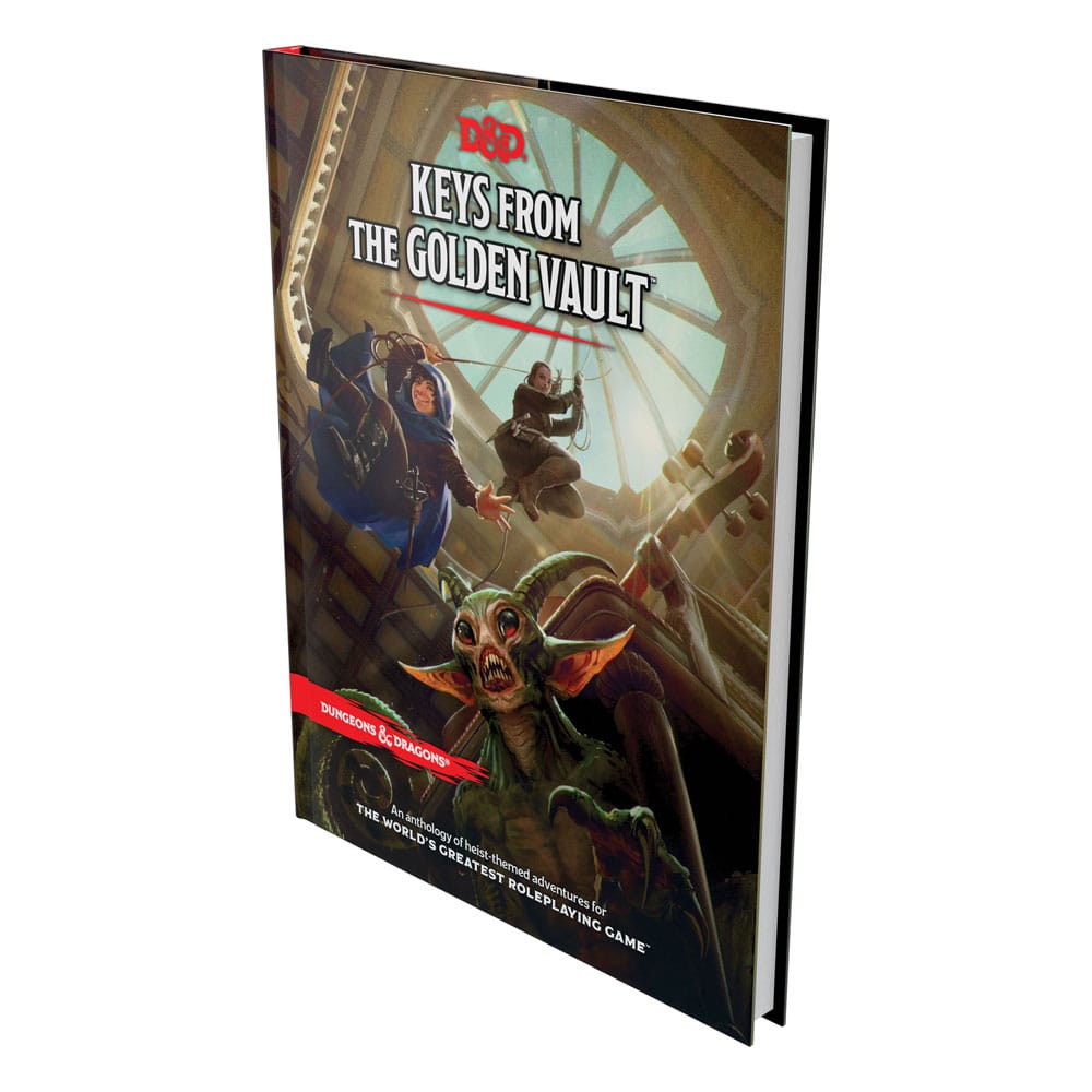Dungeons & Dragons RPG Abenteuerbuch Keys from the Golden Vault englisch