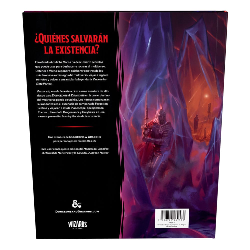Dungeons & Dragons RPG Abenteuer Vecna: Víspera de la Destrucción spanisch