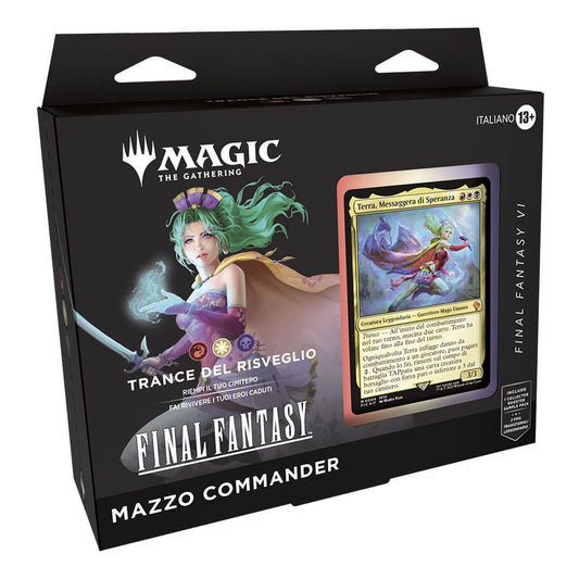 Magic the Gathering Final Fantasy Commander-Decks Display (4) italienisch