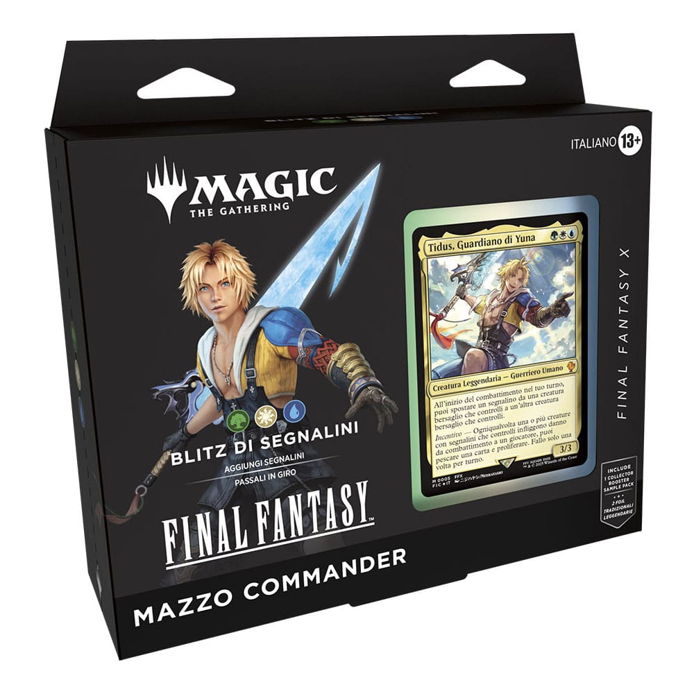 Magic the Gathering Final Fantasy Commander-Decks Display (4) italienisch