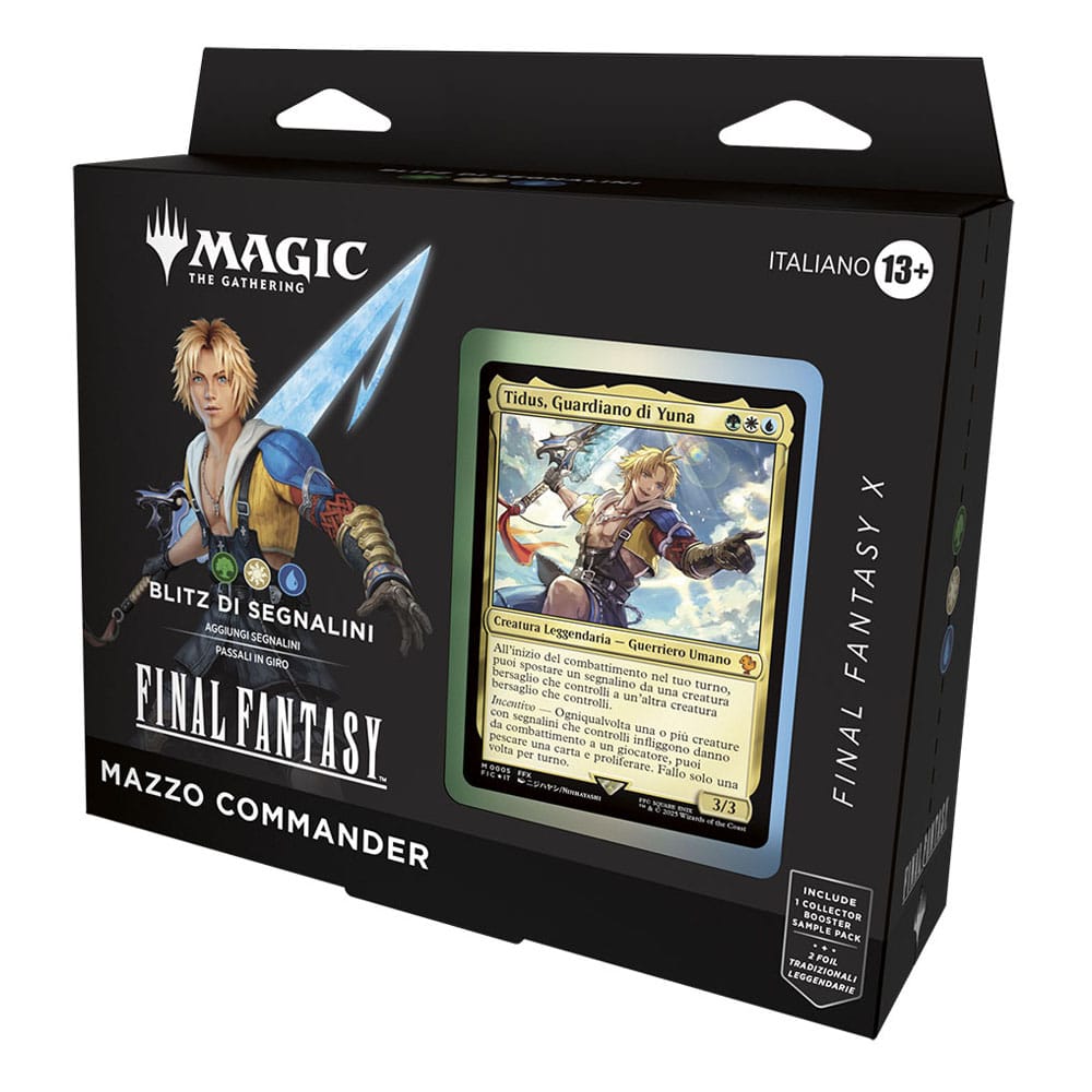 Magic the Gathering Final Fantasy Commander-Decks Display (4) italienisch