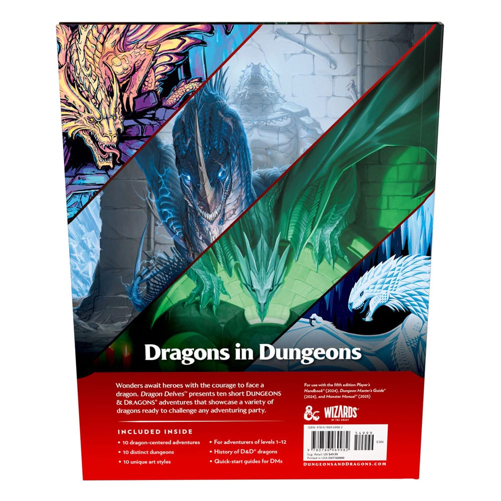 Dungeons & Dragons RPG Dragon Delves: An Adventure Anthology englisch