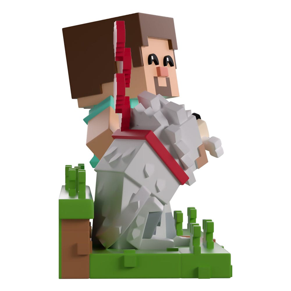 Minecraft Vinyl Figur Taming a Wolf 10 cm